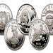 variety of platinum coins