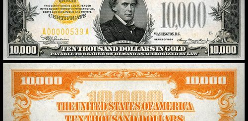 Series of 1882 100 Large Gold Certificate