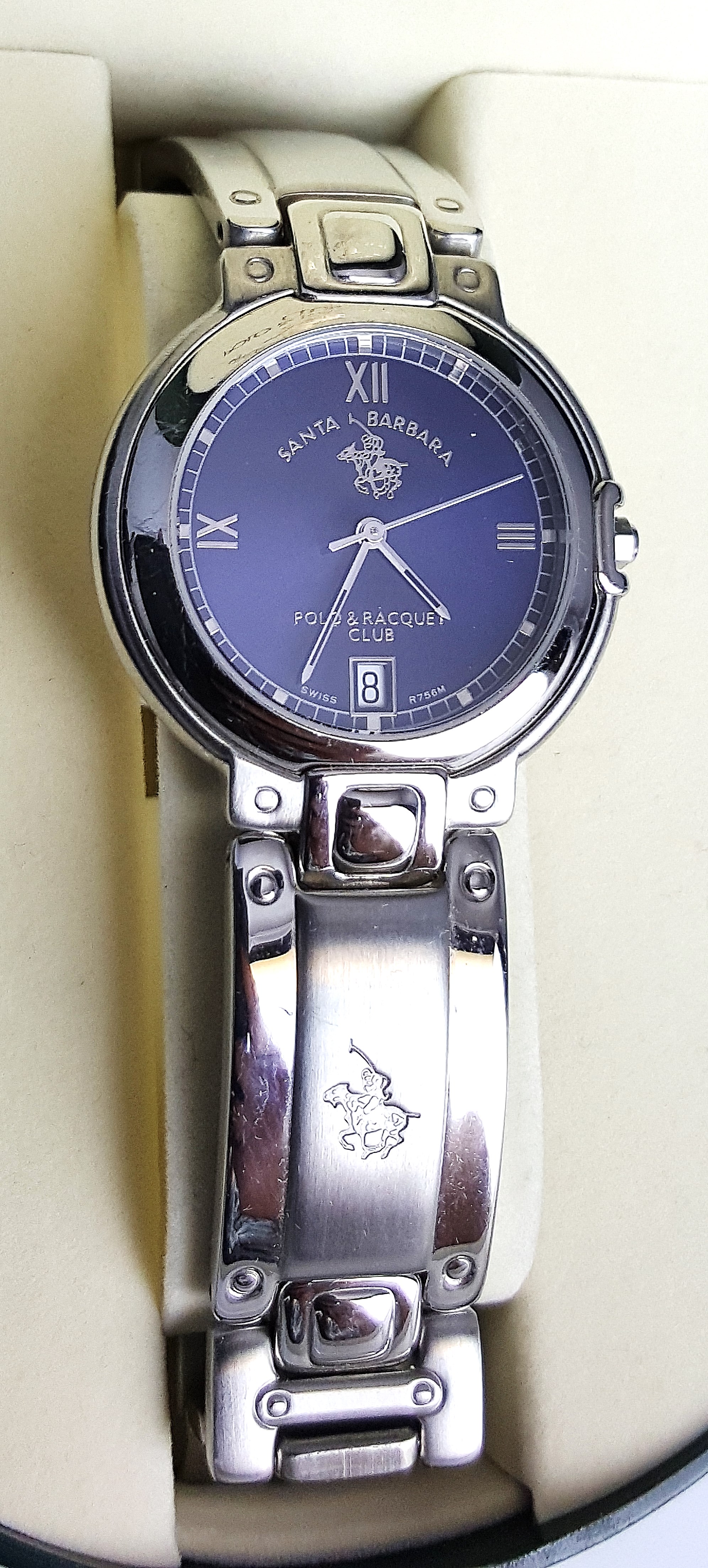 Santa Barbara Polo & Racquet Club Wristwatch Swiss R756M | eBay