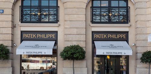 Patek Philippe power reserve moon steel