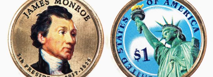 James Monroe Presidential Coin