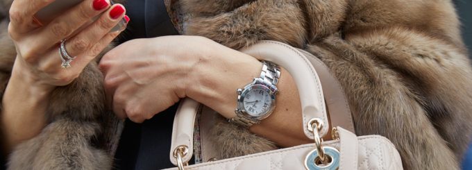 Chopard La Strada 31mm 18k White Gold Watch