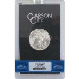 1883 CC $1 Morgan Silver Dollar NGC MS65 GSA Hoard #3425378-001