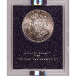 1890 S $1 Morgan Silver Dollar Redfield Collection NGC MS62 