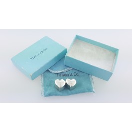 Tiffany Portugal Sterlng Silver Two Hearts Pill Box