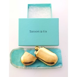 Never Used  1982 ELSA PERETTI TIFFANY & CO BEAN FLUID LIGHTER BOX 