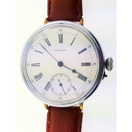 51mm P. Moser Marriage watch Pocket conversion wristwatch 21s