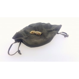Pomellato 60 Diamond Cuban Chain Ring in 18k Yellow with Pouch