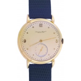 Vintage 18k gold IWC Shcaufhausen 36mm C 83  Watch