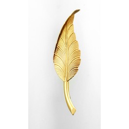  14Kt Gold  Tiffany & Co. Vintage Leaf Pin  Brooch 