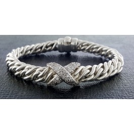 Diamond x bracelet best sale