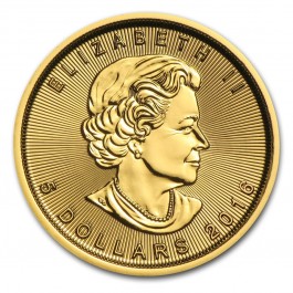 2016 1/10 oz Canadian .9999 Fine Gold Maple Leaf BU