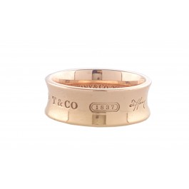 Tiffany & Co Rubedo  Rose Gold 1837 Band Ring 6