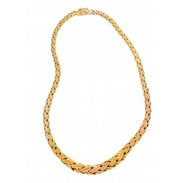 Tiffany & Co Gold Byzantine Necklace 16 inches