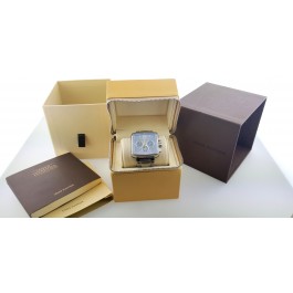  LOUIS VUITTON Speedy Chronograph Steel Automatic Watch Q2121 With Box 
