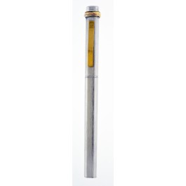 Vintage Must De Cartier Vendome Trinity Flat Ballpoint Pen CLIP BENT NEED REFILL