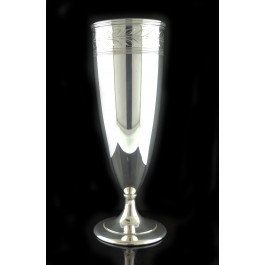 Antique 1908 Art Nouveau Tiffany & Co Sterling Silver #17225A2 Vine Pattern Vase