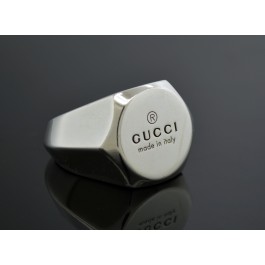 Vintage Tom Ford For Gucci Italy 925 Sterling Silver Signet Ring Size 12 51.2 Grams