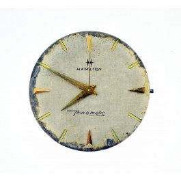 Hamilton Thinomatic Cal 663 Micro Rotor 17 Jewel Automatic Watch Movement WORKS