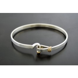 Tiffany and co hook store and eye bracelet