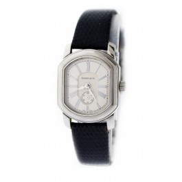 Tiffany & Co Mark Coupe 24mm Stainless Steel Silver Dial Ladies Quartz Watch