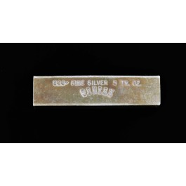 Vintage TENTEX Sunshine Mint 5 oz .999+ Fine Silver Kit Kat Bar Ingot