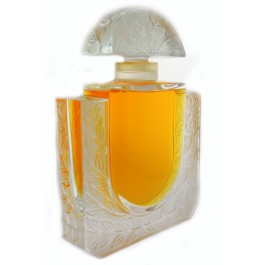 Vintage 1992 Lalique Chevrefeuille Honeysuckle 600ml 20oz Crystal Perfume Bottle