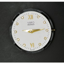 Vintage Movado Vizio Ladies White Diamond Dial ETA 956.112 Movement PARTS REPAIR