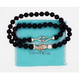 Tiffany fish necklace on sale