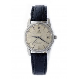 Vintage 1958 Omega Seamaster 2849 Cal 503 34mm Steel Date Automatic Watch