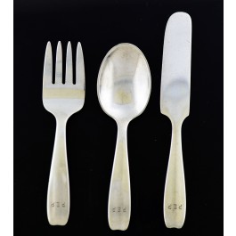 Tiffany baby spoon and hotsell fork