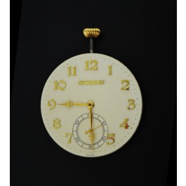 Art Deco 1925 Longines Tiffany & Co Cal 17.89.ABC Pocket Watch Movement WORKS