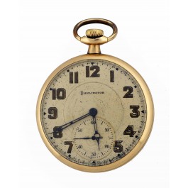 Burlington pocket watch sale value