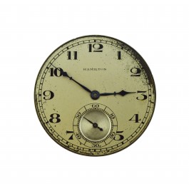 1927 Hamilton Art Deco 23 Jewel Model 2 Grade 922 Pocket Watch Movement Working