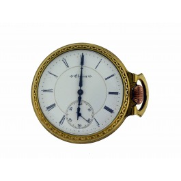Antique 1892 Elgin 10k RGP 15 Jewel Grade 4 Model 3 Railroad Pocket Watch 