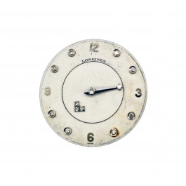 1957 Longines Cal 19.4 White Diamond Mystery Dial 17J Mechanical Watch Movement