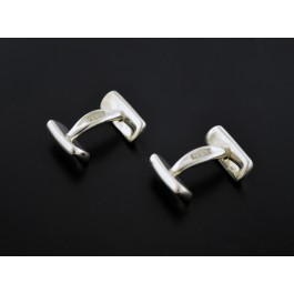 Vintage 1997 Tiffany & Co 1837 925 Sterling Silver Bar Cufflinks