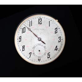 Antique 1919 Tavannes Watch Co Chronometre Pocket Watch Movement PARTS OR REPAIR