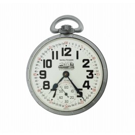 Waltham train pocket watch sale