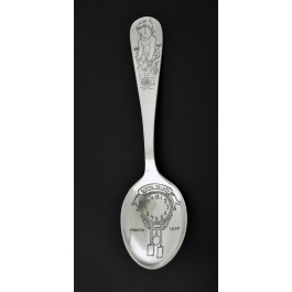 Antique R. Blackinton & Co 925 Sterling Silver Novelty Baby Spoon 4.75" No Mono