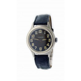 1943 WW2 Era Longines Cal 10.68n Military Time 24hr 33mm Steel Mechanical Watch