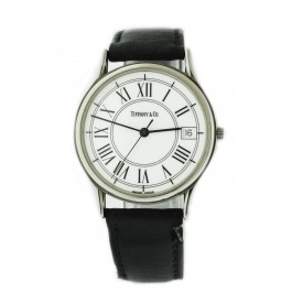 Tiffany & Co Portfolio 33mm Stainless Steel Quartz Watch 800-TM10163