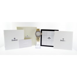 Zodiac Sea Wolf II Professional 200m 39mm Two Tone Steel Quartz Watch 5411.0175