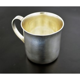 Vintage Tiffany & Co # 23245 Sterling Silver Baby Infant Juice Cup Mug No Mono