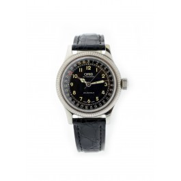 Vintage ORIS Big Crown Pointer Date 36mm Stainless Steel Black Dial Automatic Watch 7463B Coin Exchange NY