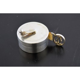 Vintage Must De Cartier Sterling Silver Hand Crank Tape Measure 40" Inch No Mono