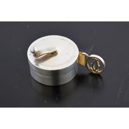 Vintage Must De Cartier Sterling Silver Hand Crank Tape Measure 40