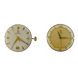 Lot Of 2 Vintage Omega Automatic Bumper Movements Dial Cal 351 353 PARTS REPAIR