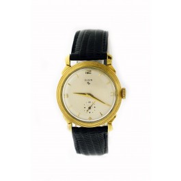 Vintage Lord Elgin Webster Ref 4875F Cal 688 32mm 14k GF 21J Fancy Dial Watch