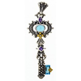 Barbara bixby key pendant hot sale